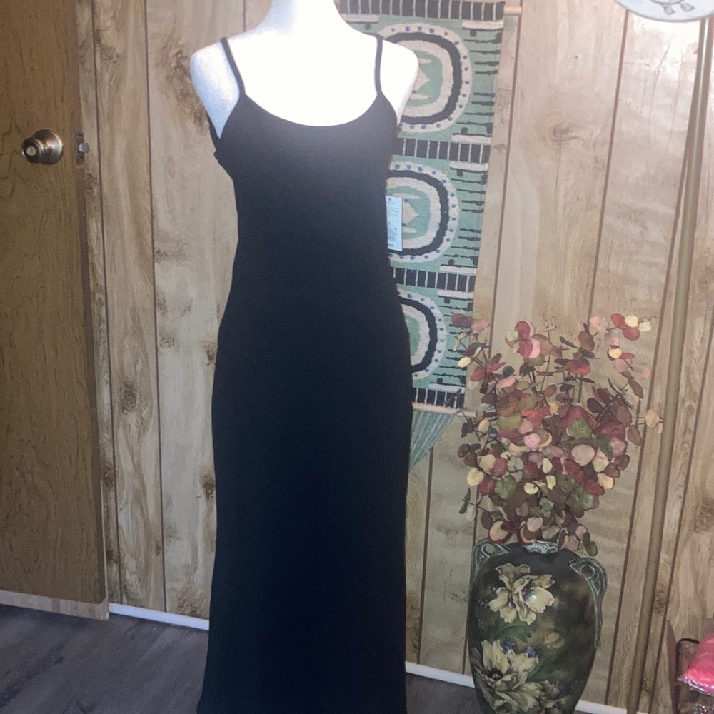 Black Spaghetti Strap Dress